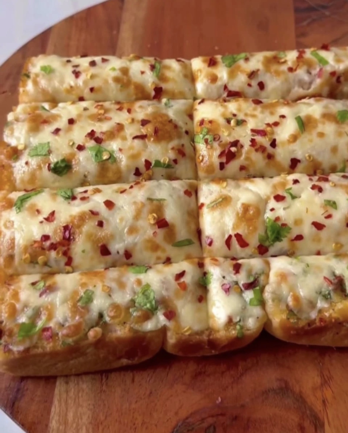 Cheese chilli garlic toast