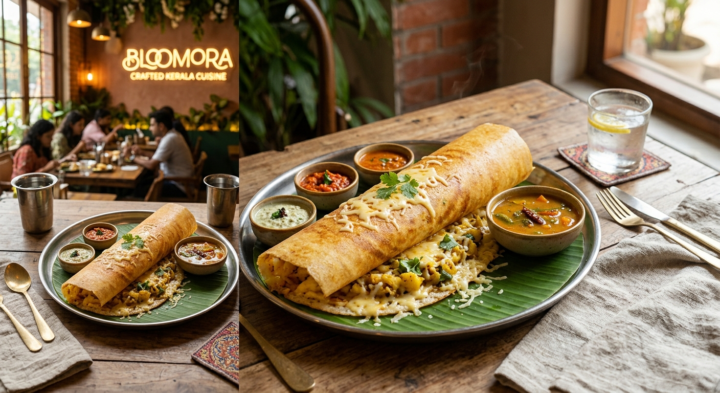 Cheese Masala Dosa