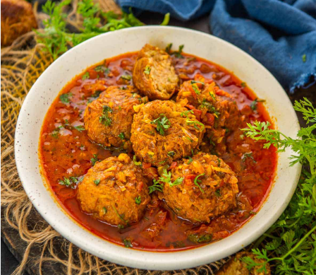 Lauki kofta curry