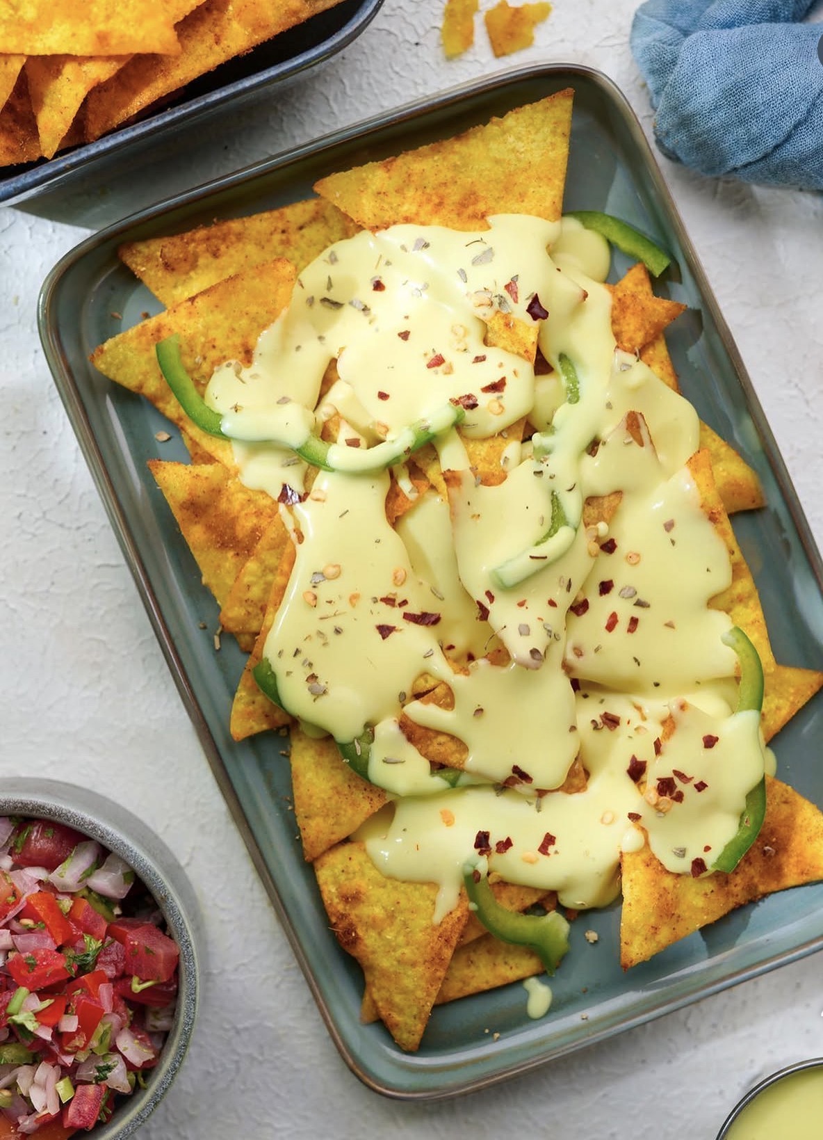 Nachos with cheese
