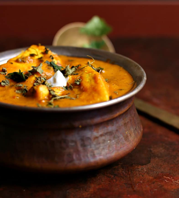 Paneer handi