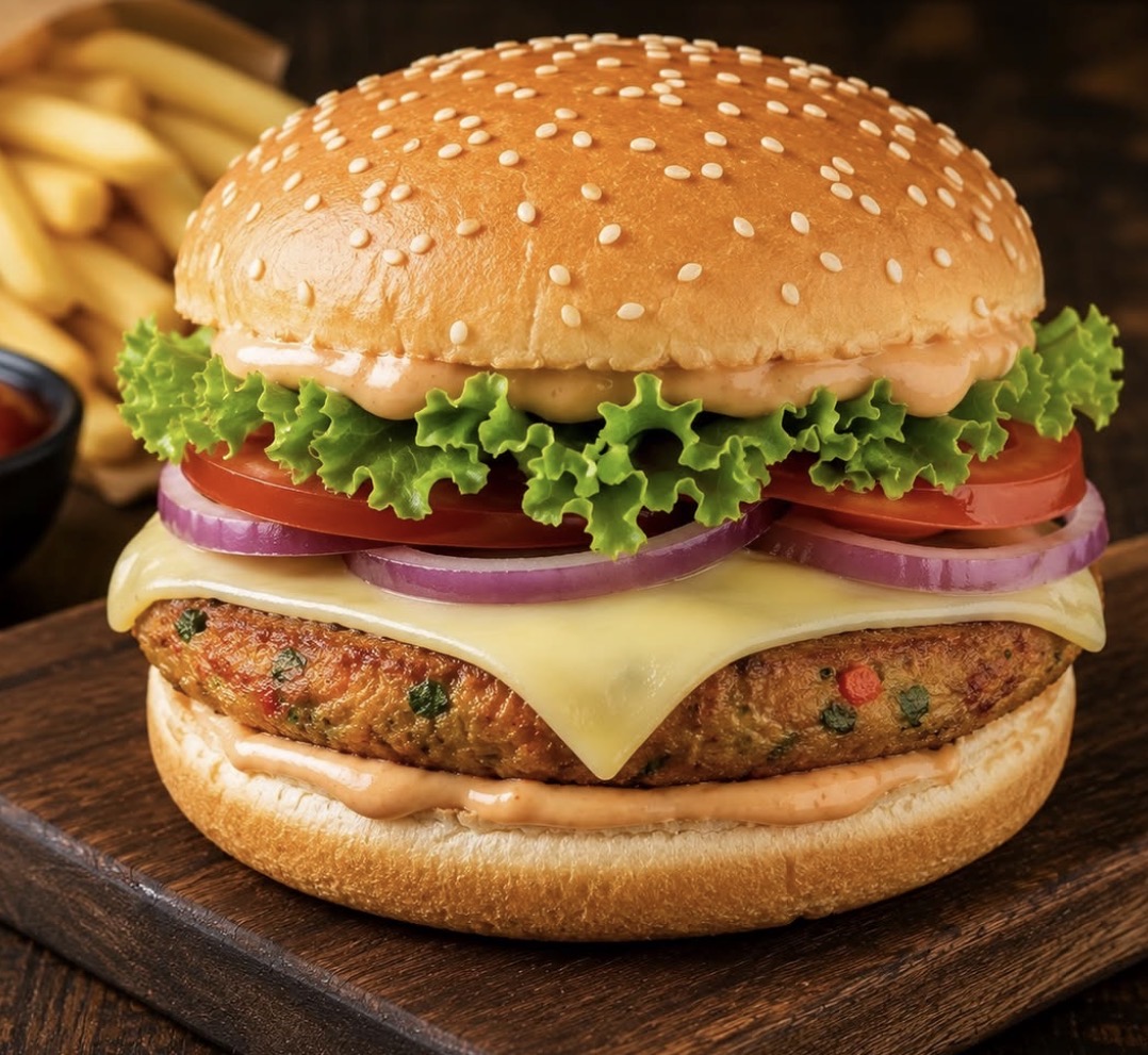 Peri peri veg Burger