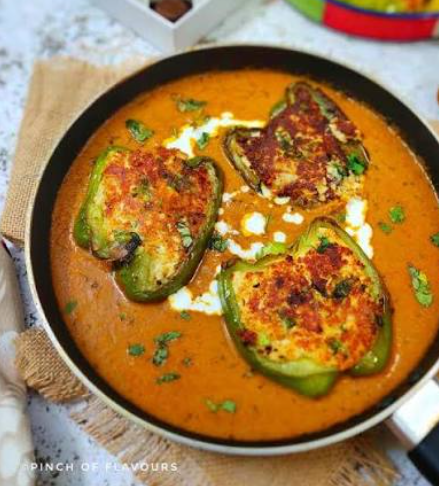 Stuffed capsicum